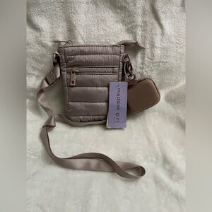 Crossbody Madden Girl Quilted Brown Crossbody Bag